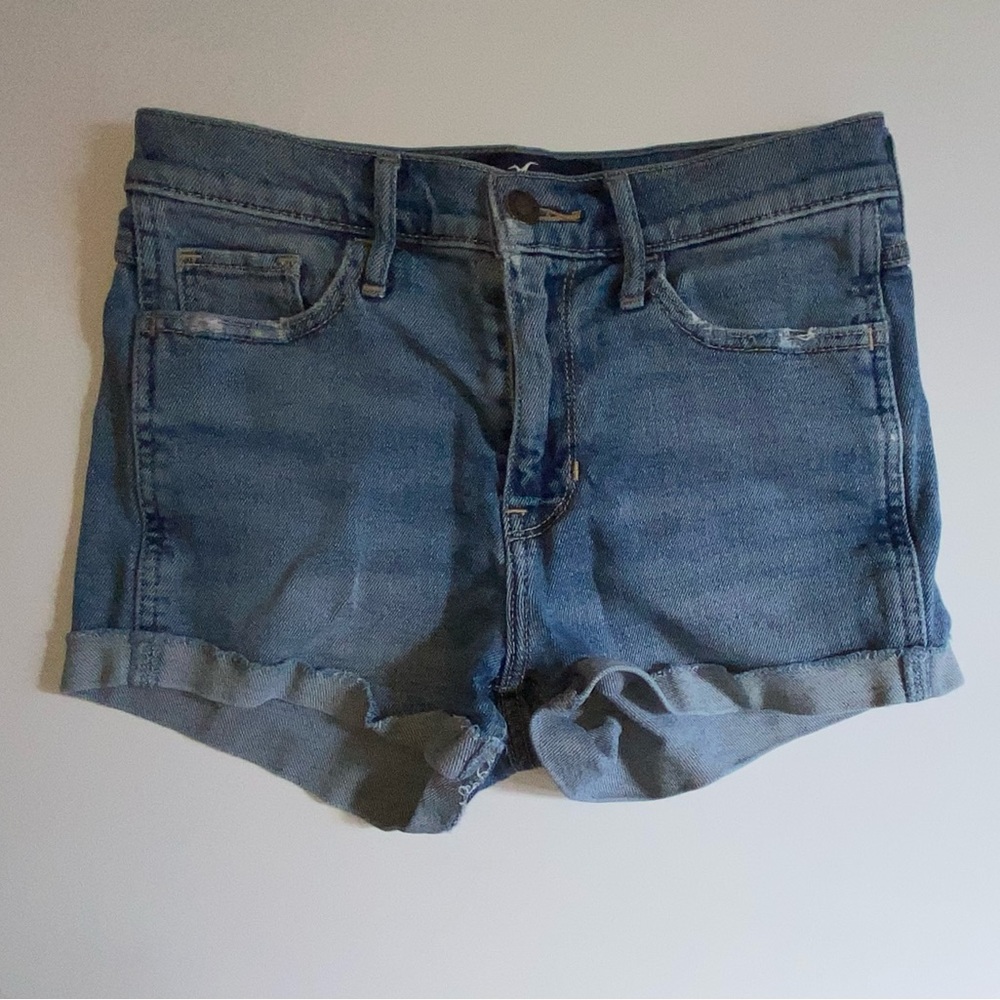Hollister California High-Rise Women's Short-Short Size 1 W 25